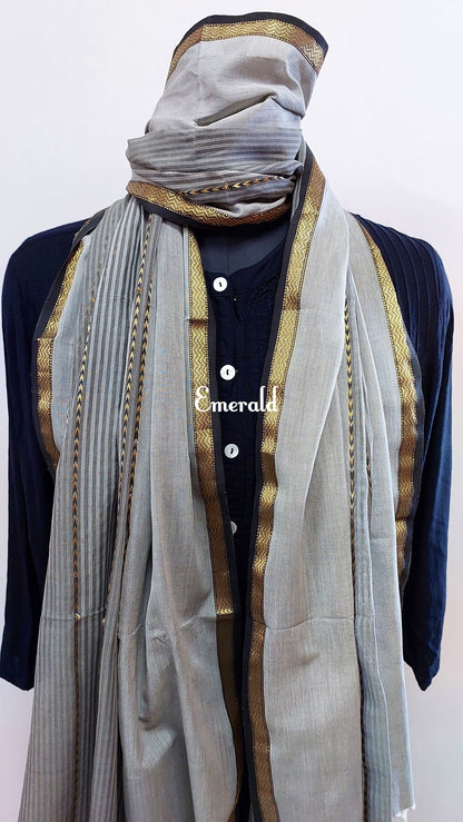 Maheshwari Cotton Silk Stole