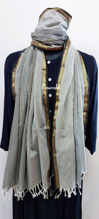 Maheshwari Cotton Silk Stole