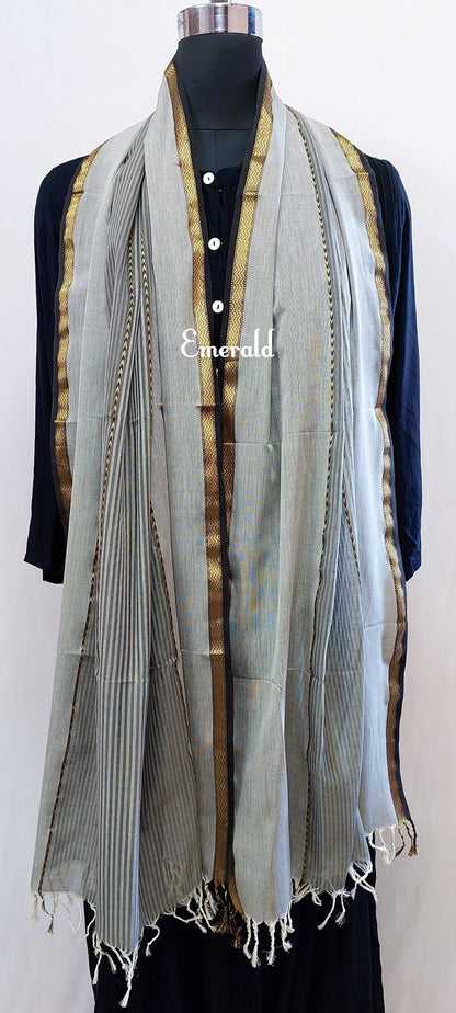 Maheshwari Cotton Silk Stole