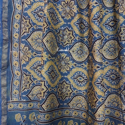 Maheshwari Ajrakh Dupatta