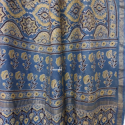 Maheshwari Ajrakh Dupatta