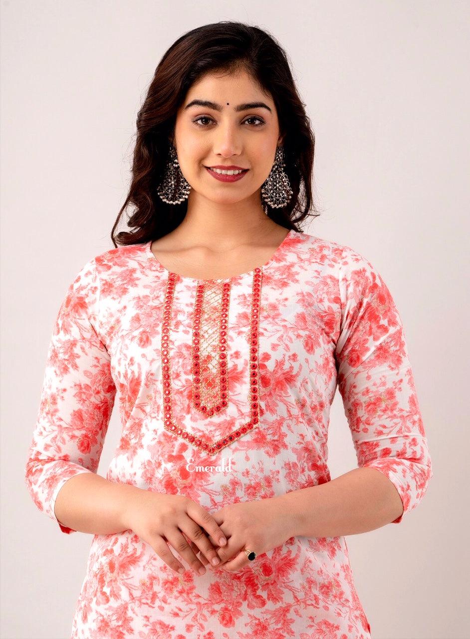 Cotton Kurta Set