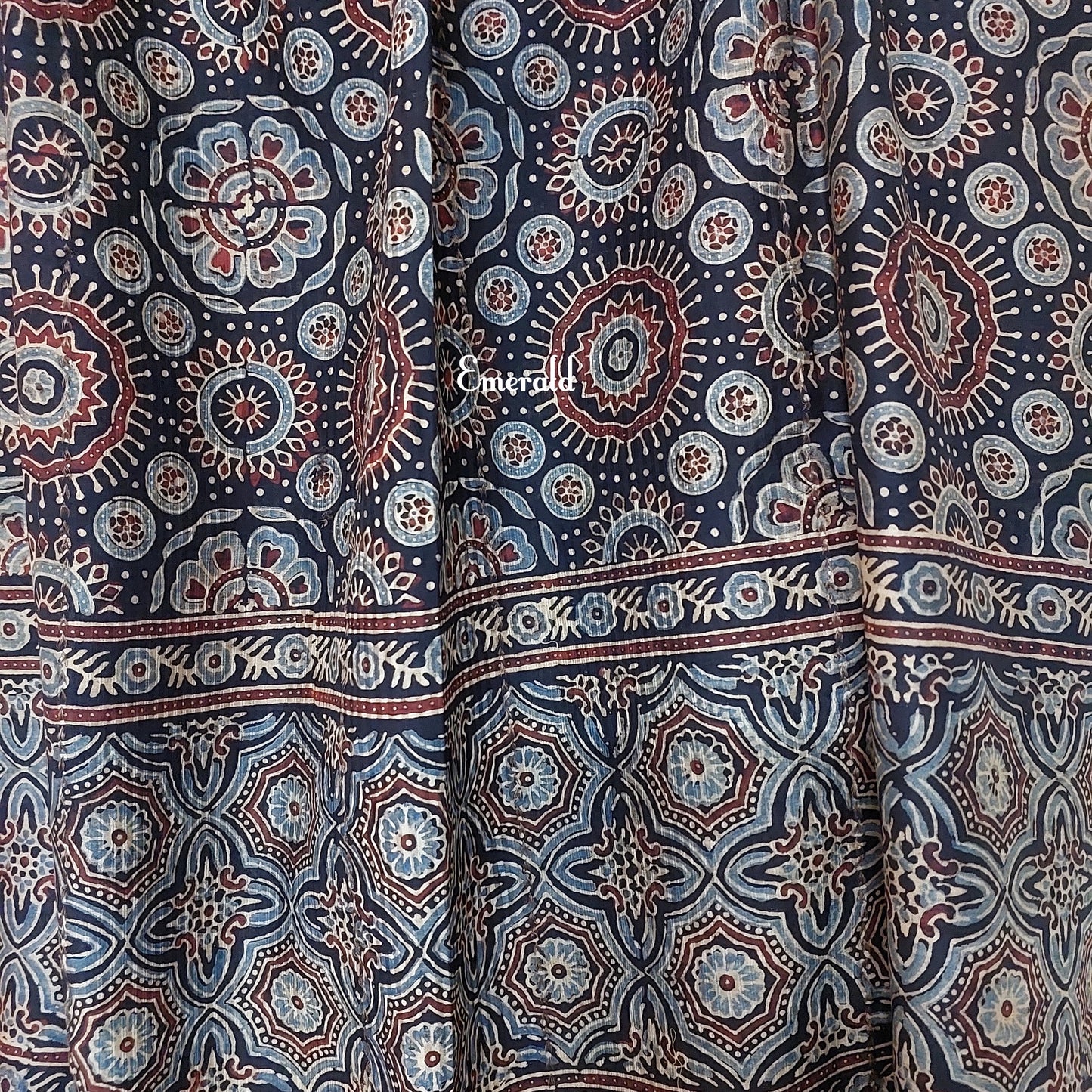 Maheshwari Ajrakh Dupatta