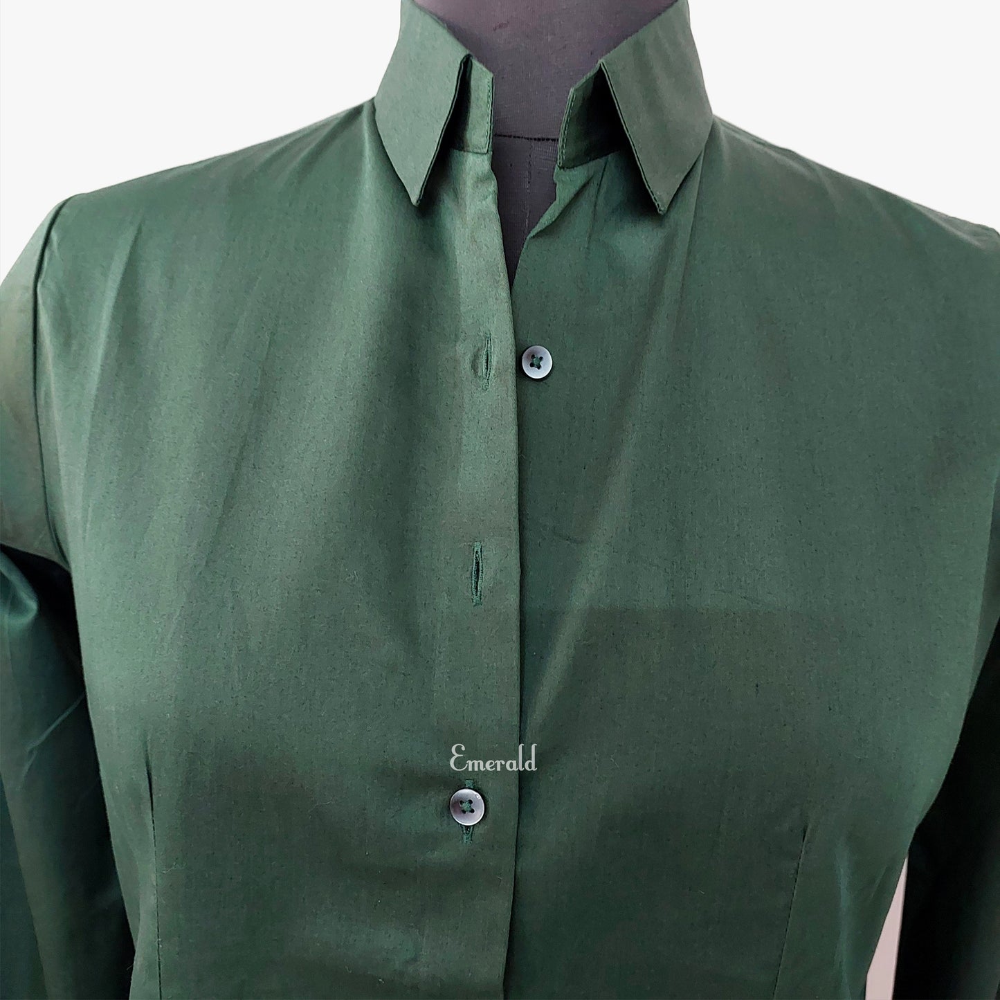 Cotton Formal Shirt For Women