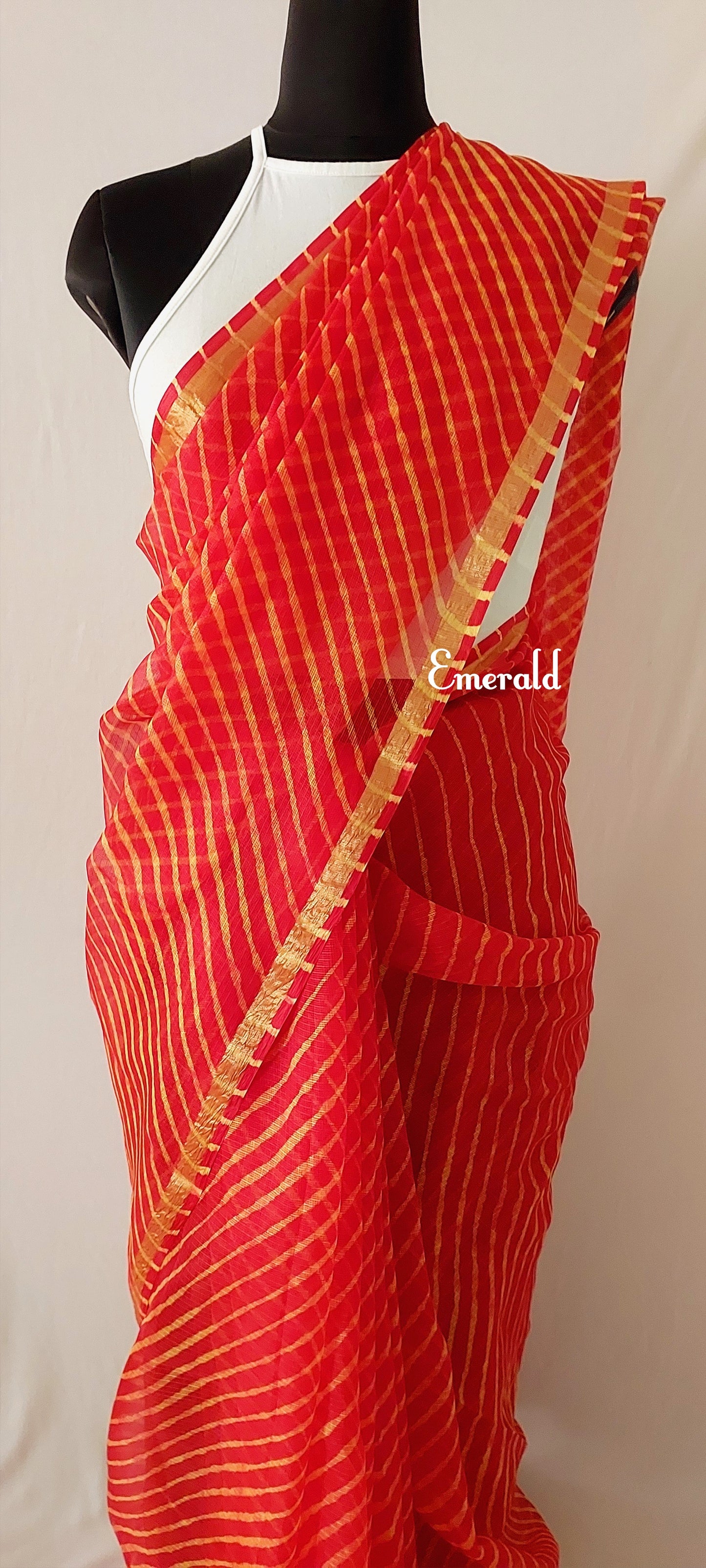 Kota Silk Leheriya Saree