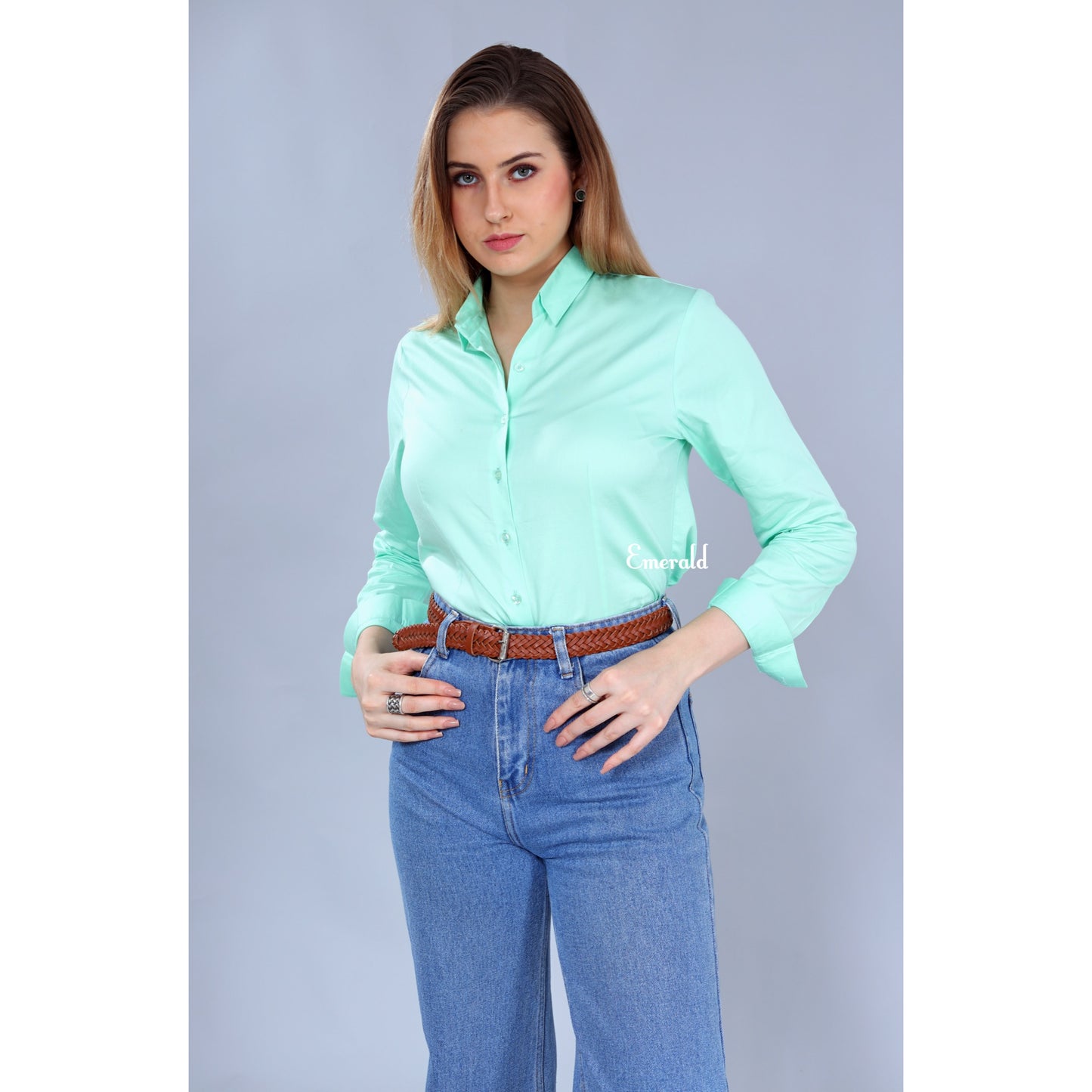 Cotton Formal Shirt For Women