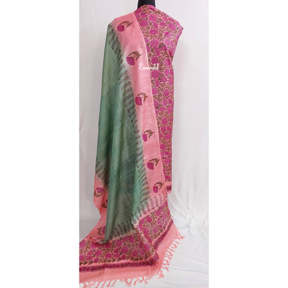 Maheshwari Bagru Saree