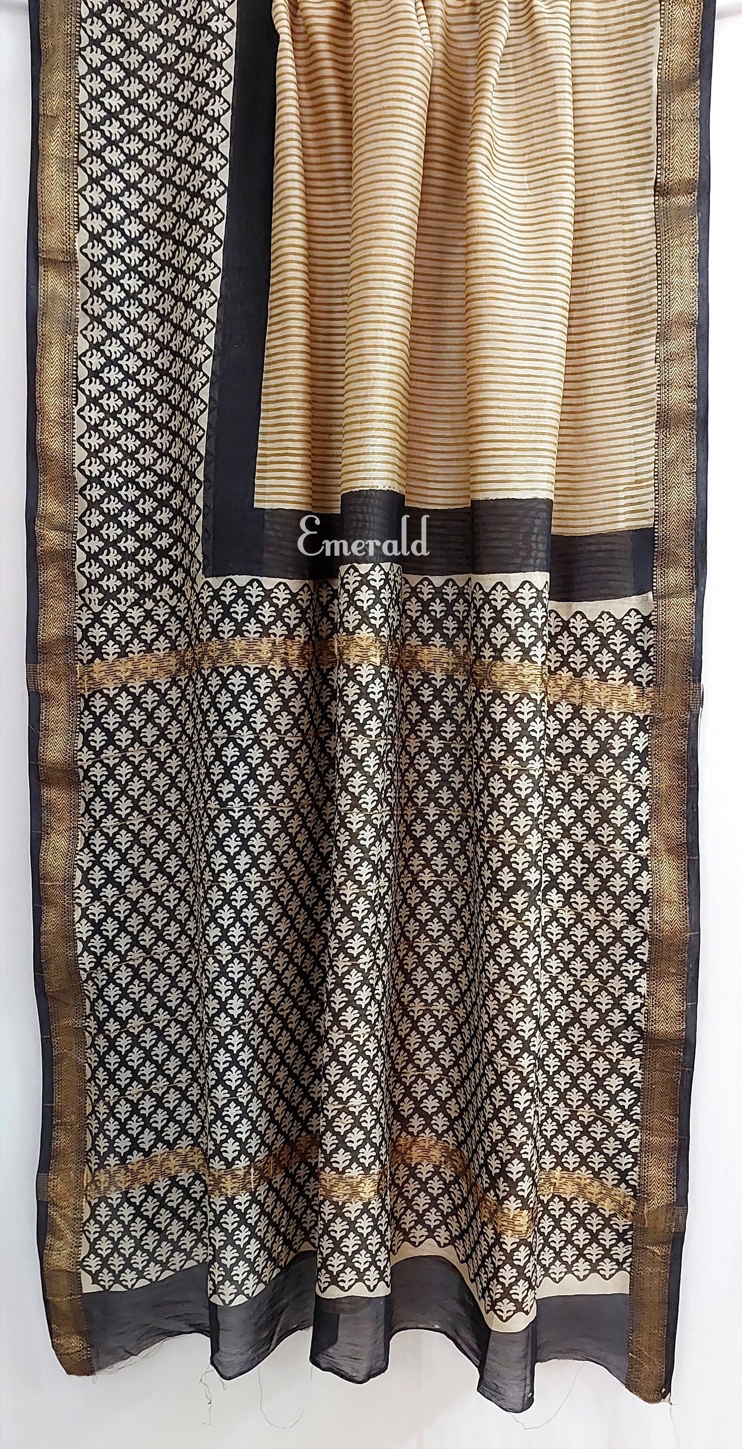 Maheshwari Bagru Saree