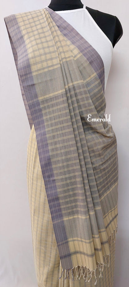 Maheshwari Cotton Saree