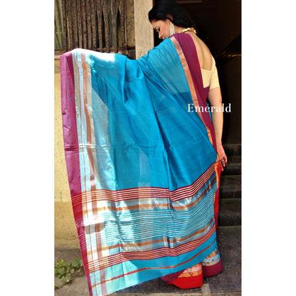 Maheshwari Cotton Silk Saree