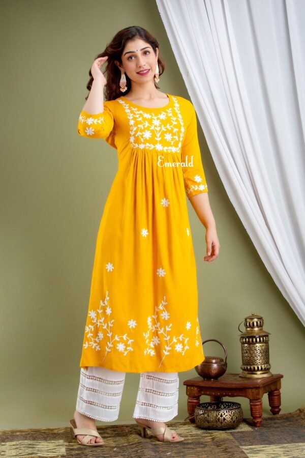 Cotton Rayon Kurta Set - Image 2