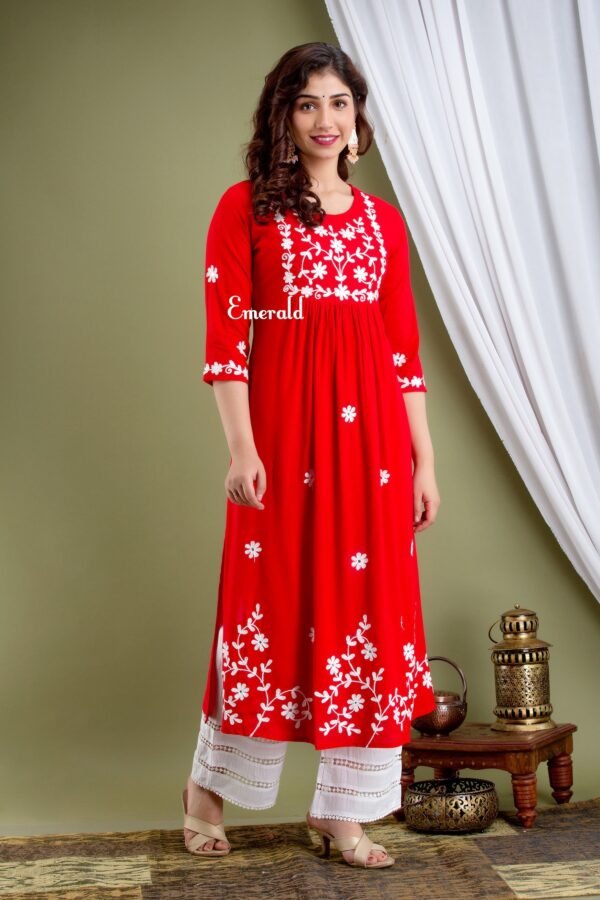 Cotton Rayon Kurta Set - Image 4