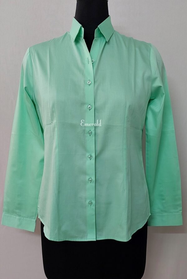 Cotton Formal Shirt For Women - Image 4