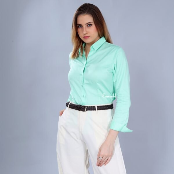 Cotton Formal Shirt For Women