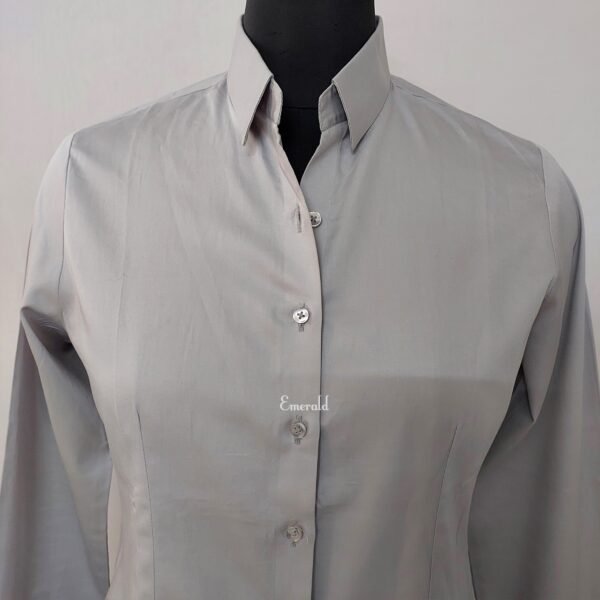 Cotton Formal Shirt For Women - Image 2