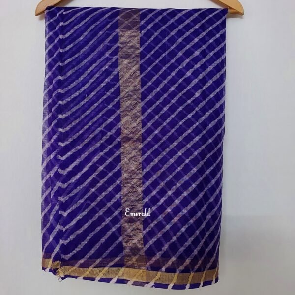 Kota Silk Leheriya Saree - Image 6