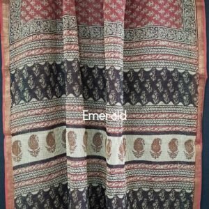 Kota Doriya Bagru Saree