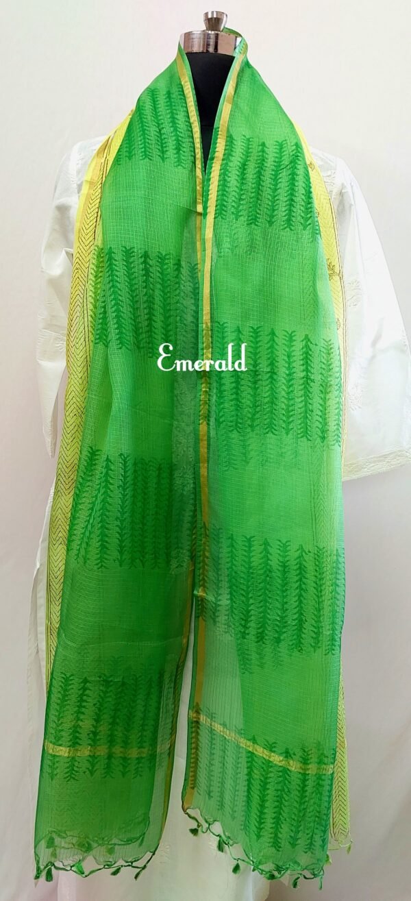 Kota Silk  Dupatta - Image 4