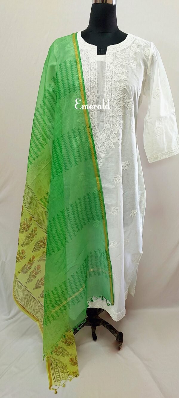 Kota Silk  Dupatta - Image 5