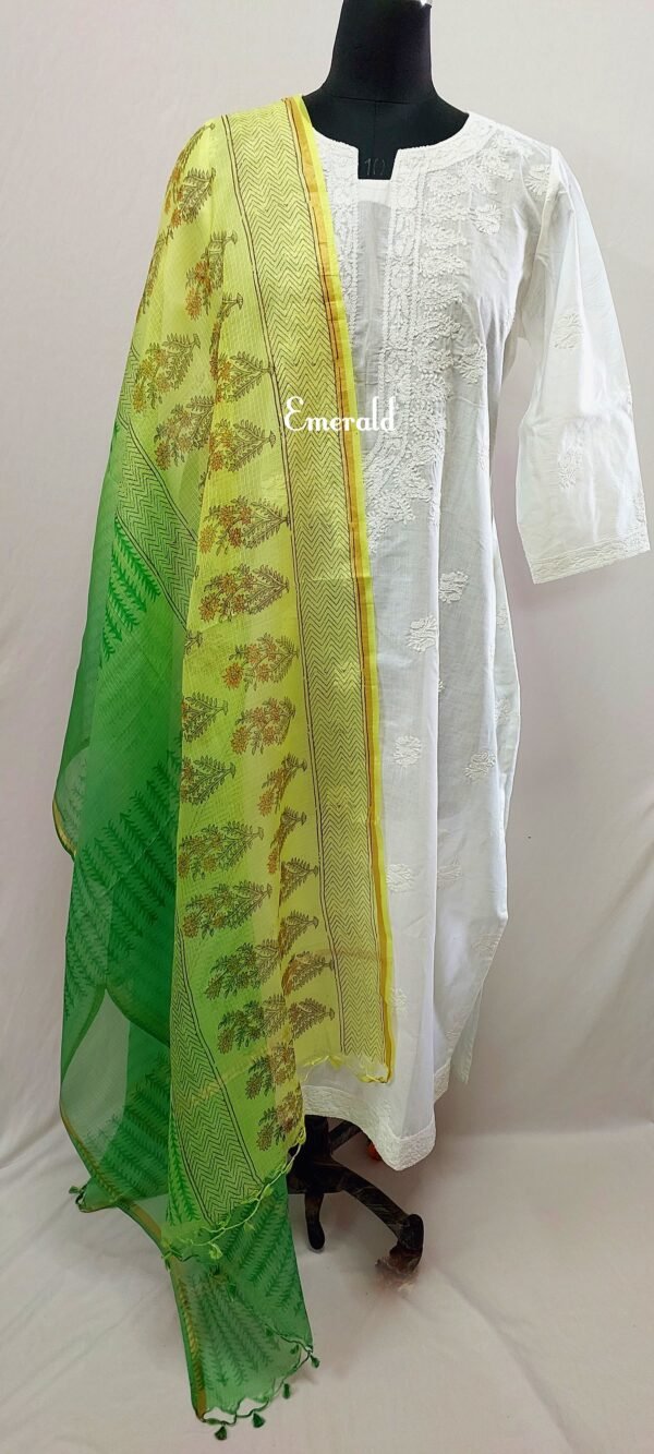 Kota Silk  Dupatta - Image 6