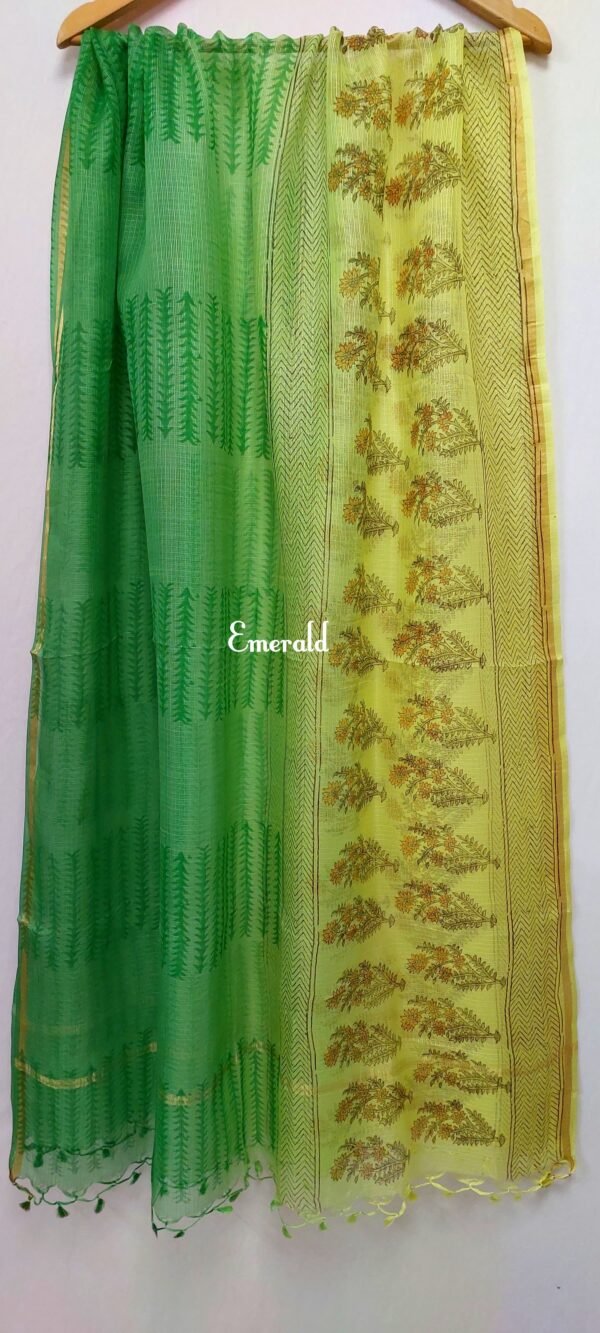 Kota Silk  Dupatta - Image 7