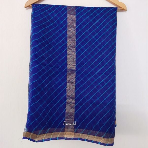 Kota Silk Leheriya Saree - Image 6