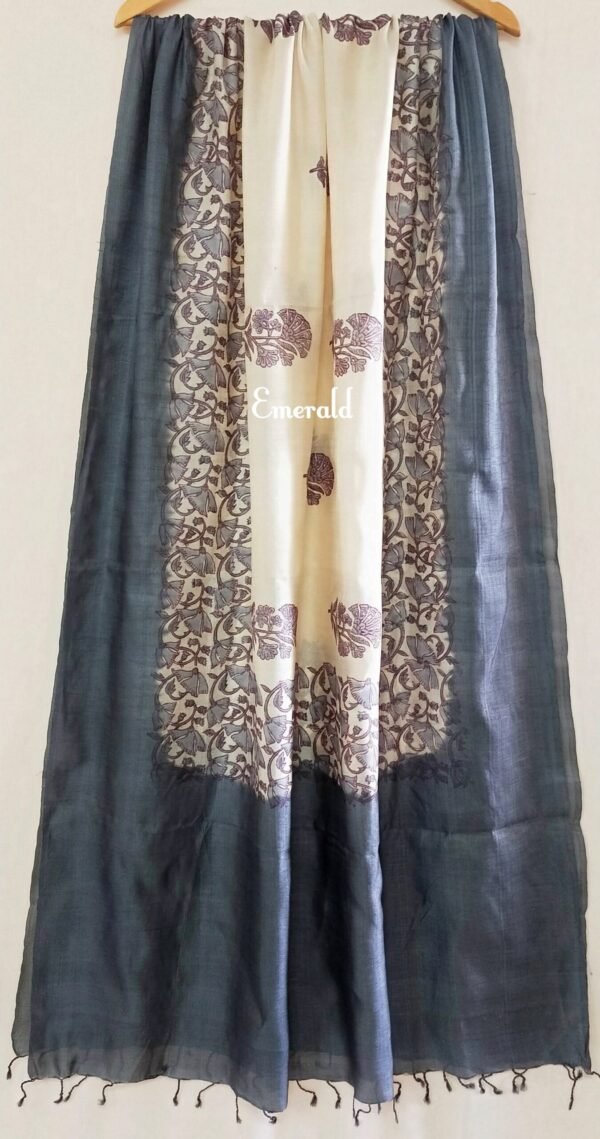 Tussar Silk Dupatta - Image 7