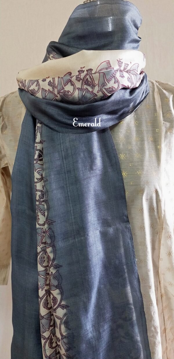 Tussar Silk Dupatta - Image 2