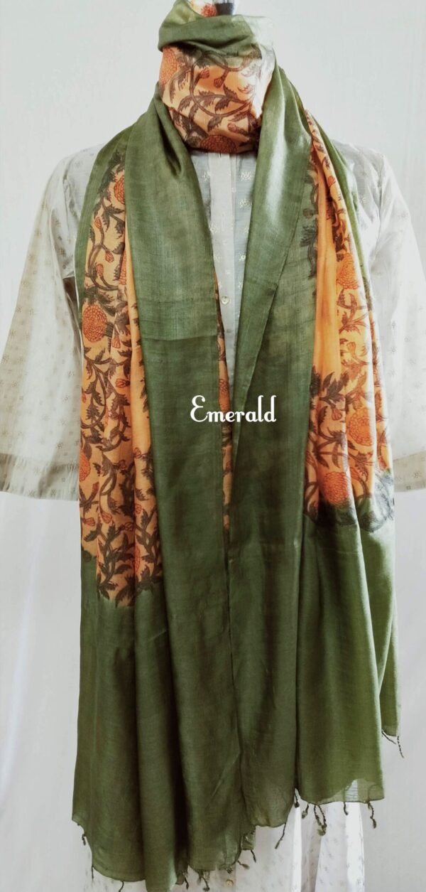 Tussar Silk Dupatta - Image 6