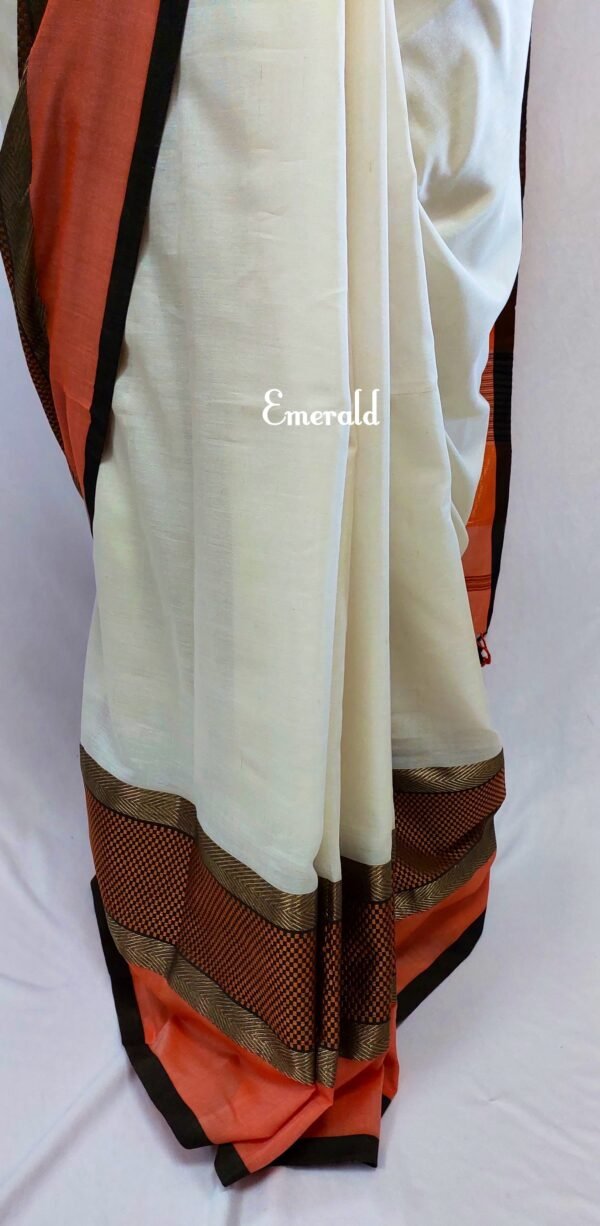 Maheshwari Cotton Saree - Image 5