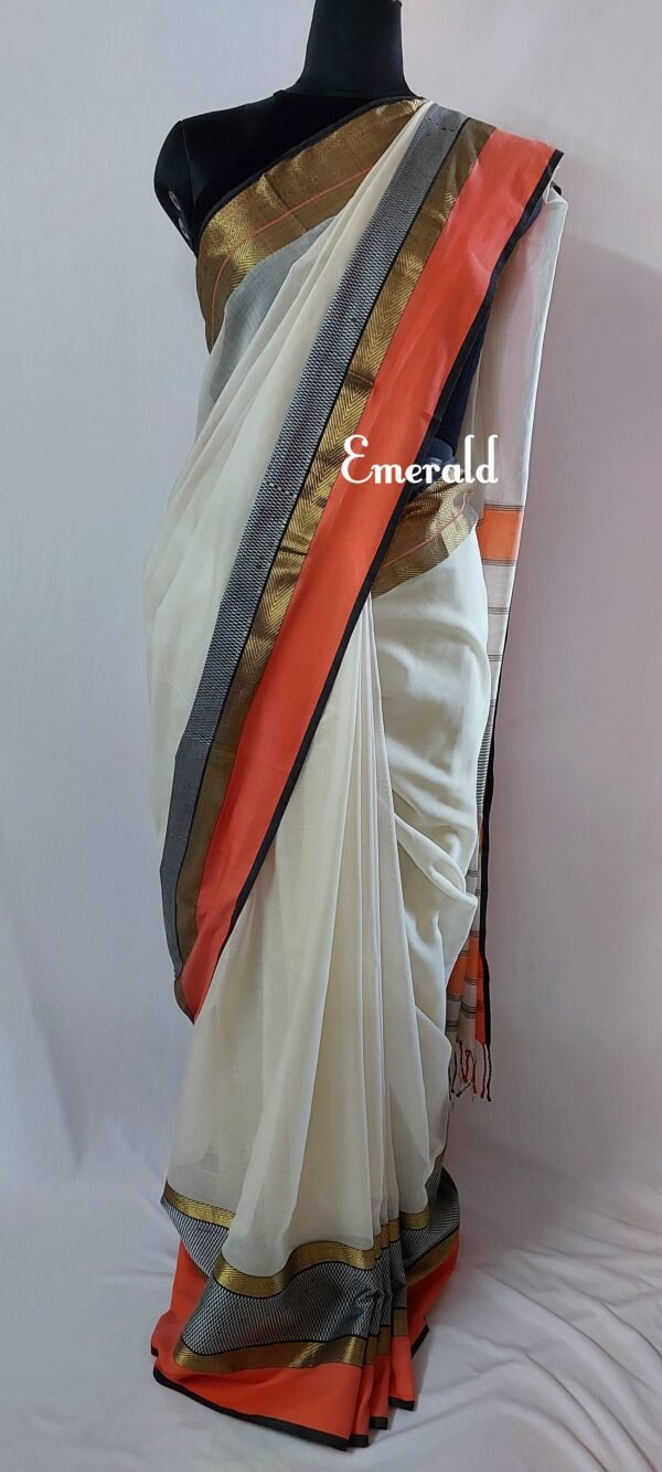 Maheshwari Cotton Saree