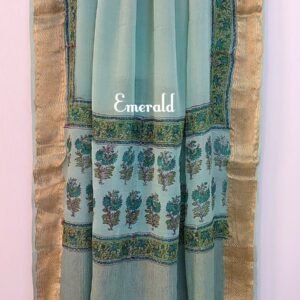 Tussar Silk Unstitched Kurta Set
