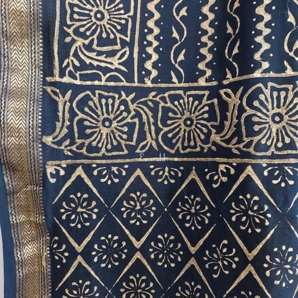 Maheshwari Bagru Saree - Image 11