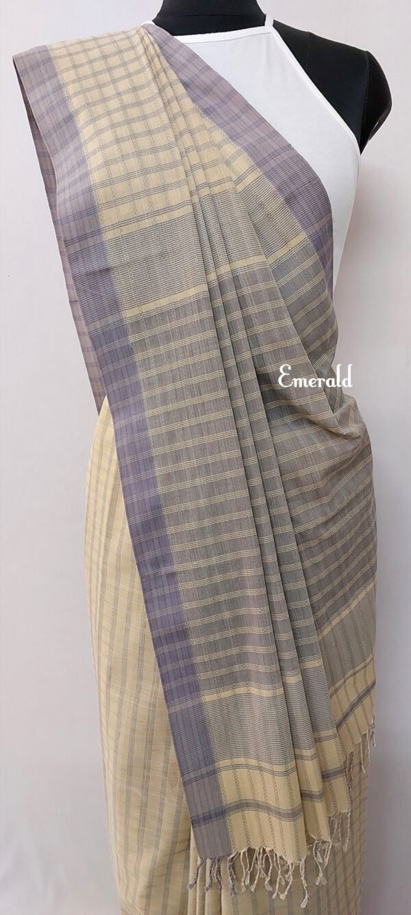 Maheshwari Cotton Saree - Image 3