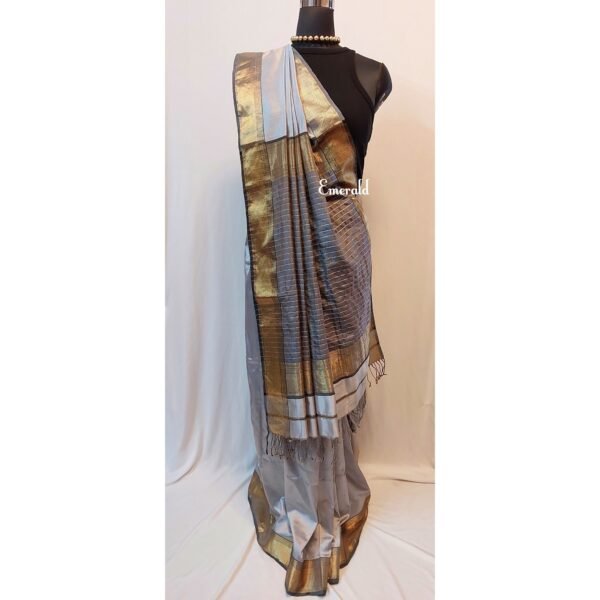 Maheshwari Silk Saree - Image 2