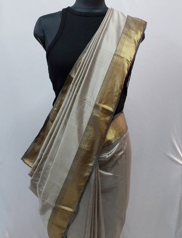 Maheshwari Silk Saree - Image 6