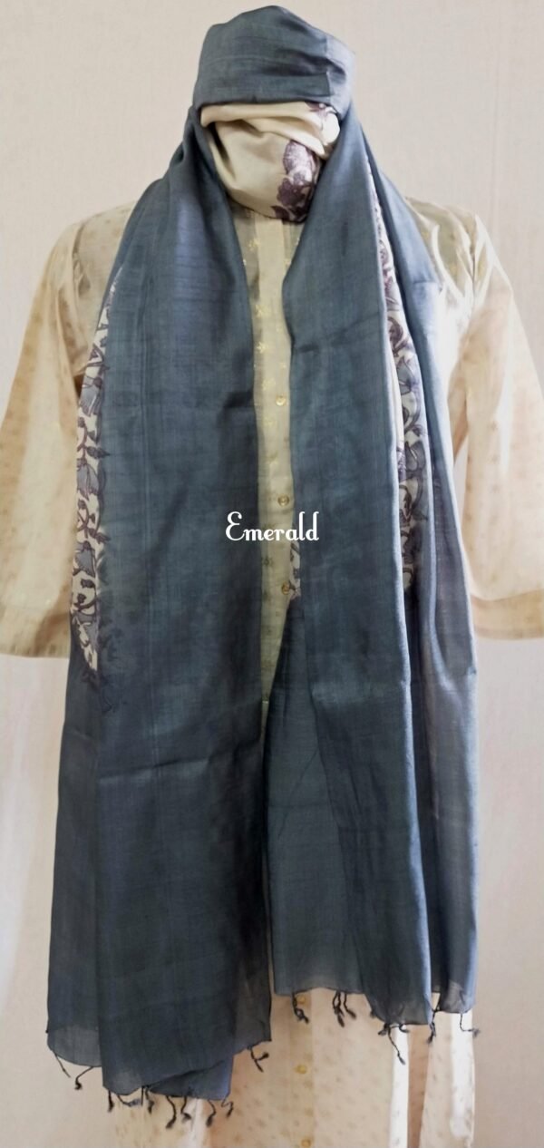 Tussar Silk Dupatta - Image 12