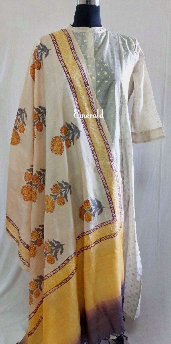 Tussar Silk Dupatta - Image 15