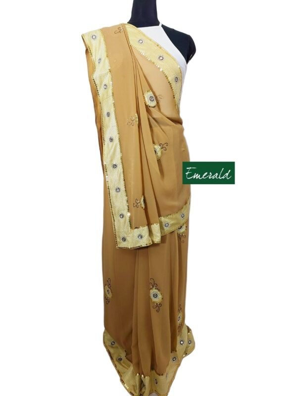 Georgette Designer Saree - Image 4