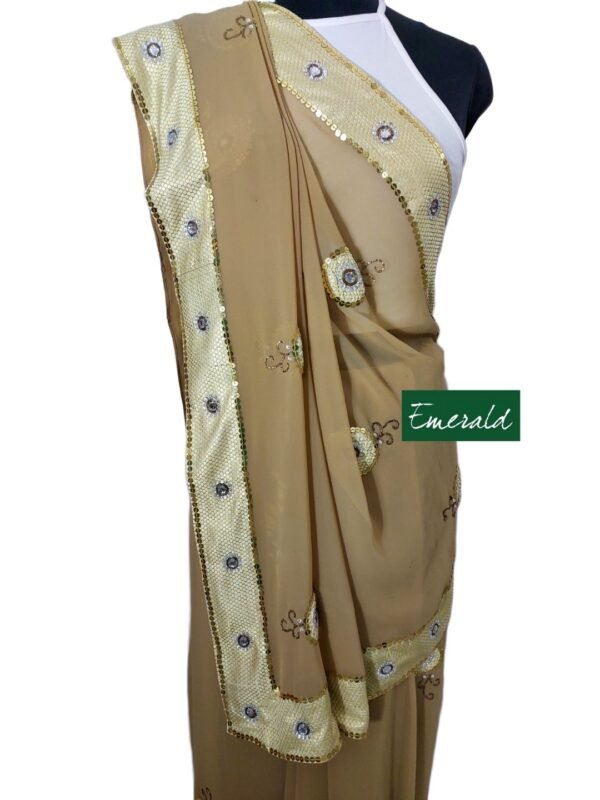 Georgette Designer Saree - Image 3
