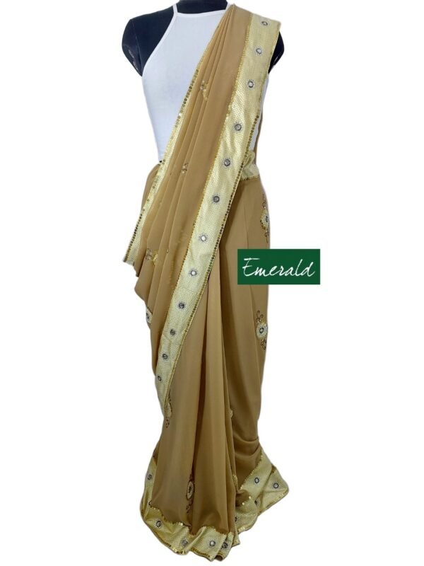 Georgette Designer Saree - Image 6