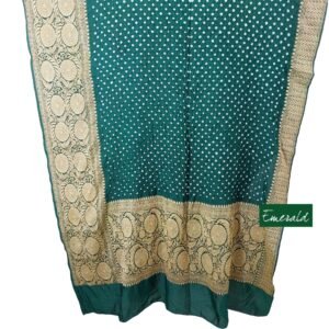 Bandhani Kanjeevaram Saree