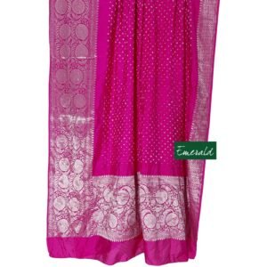Bandhani Kanjeevaram Saree