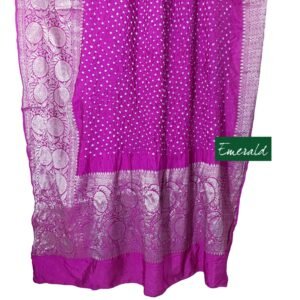 Bandhani Kanjeevaram Saree