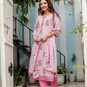 Cotton Kurta Set