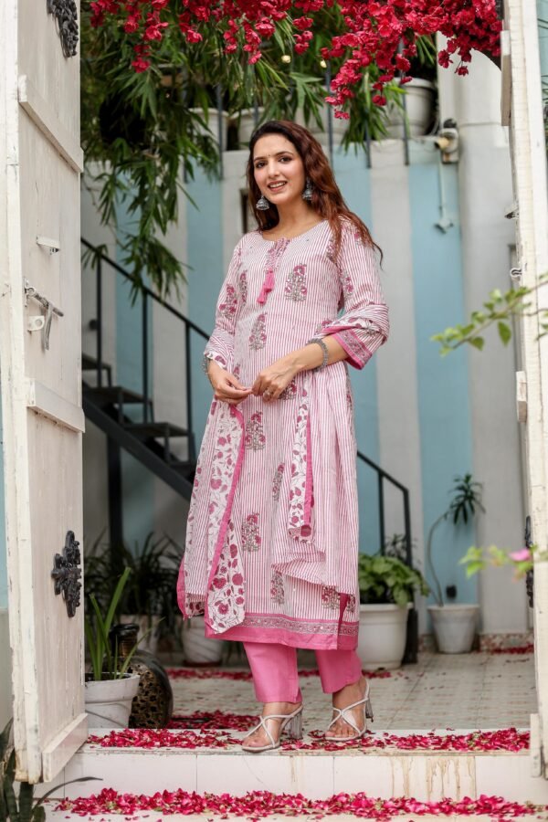 Cotton Kurta Set