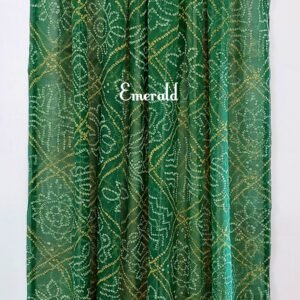 Green Bandhani Dupatta